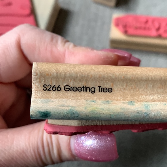 Greeting Tree S266 stamp set - Picture 7 of 7